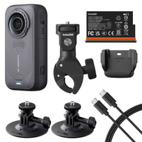 Insta360 X6 camera Motorcycle Bundle