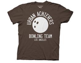 Big Lebowski T-Shirt URBAN ACHIEVERS BOWLING TEAM The Dude Officially Licensed 4XL white
