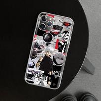 Anime Tokyo Ghouls Terror Phone Case Cover For iPhone 11 12 13 Mini 14 15 Plus 16 Pro Max 17 Air 7 8 + SE Art Customized Fundas iPhone 16 Pro gray