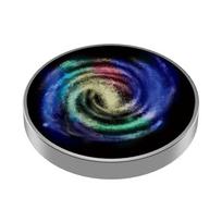 Luminous Hand Spinning Top Tip Gyro Edc Metal Fidget Spinner Relieve Stress Relief Fidgeting Office Desk Toys Anti Anxiety blue