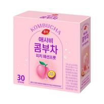 Dongsuh Apple Cider Vinegar Kombucha 5g X 30 Sticks 6Types Pear Quince 1box (30ea) beige