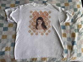 Selena Gomez Kiss & Tell Tour 2009 2010 Tee T-Shirt Large XXL gray