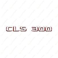 CLS300 CLS320 CLS350 CLS400 CLS450 Car Letters Refitting Sticker Rear Badge Emblem for Mercedes Benz W218 W219 Series RX7 Chrome Silver Red
