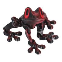 3D spausdintas magnetinis varlės žaislas, judantys sąnariai, varlės šaldytuvo magnetas, artikuliuotas pozicionuojamas varlės modelis, figūrėlė, dekoracija, ornamentas K