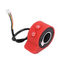 Electric Scooter Thumb Speed Throttle 2 in 1 Scooter Accelerator for Scooter Modification Accessories red