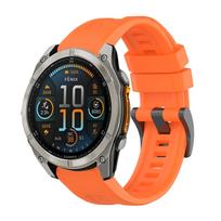 Quick Fit 26mm 22mm 20mm Silicone Strap For Garmin Fenix 8/Tactix 8/Enduro3/Fenix E 7X 6X Bracelet Band Forerunner 965/955 Belt Quick Fit 20mm rožinė