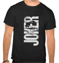 Joker Logo Black T-Shirt -1087 XXL