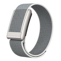 Watch Band Compatible with WHOOP 5.0 Regular Edition/ECG Edition Universal Nylon Replacement Strap Accessories Watch Bracelet For Whoop 5.0 ECG beige