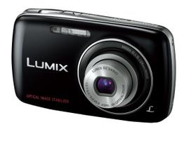 Panasonic LUMIX DMC-S1-K Compact Digital Camera, 12.1MP, 4x Optical Zoom, LEICA DC Lens, Black juoda