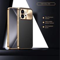 For Honor 600 600 Pro electroplated lychee texture full-coverage lens protective anti-fingerprint anti-drop phone case Honor 600 China juoda
