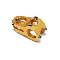 Cycling Short Stem For Bicycle, 31.8Mm Handlebar Bridge, High-Durability 6061 Aluminum Alloy Mountain Bike Accessory 1Pc A black