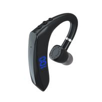 NAUJOS belaidės ausinės LED belaidės verslo ausinių kabliukas Bluetooth5.2 laisvų rankų įrangos vairavimo viena ausinė, skirta vairuojant skambutį juoda