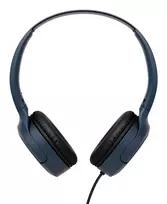 Ausinės JVC HA-S33UCAU laidinės binauralinės galvos lankas USB-C, 2 garsiakalbiai 2,97 cm, 20–20000 Hz, kabelis 1,2 m, mėlyna