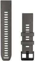 Garmin watch strap QuickFit 22mm fenix 9 Pro, pebble grey/silver gray