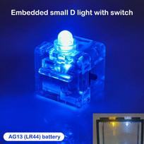 Akvariumas Mini Žuvų Akvariumas Roplių Augintiniams LED Šviesdėžė Sukraunamas Akvariumo Cilindras Kraštovaizdis Dumbliai Namų Biuro Dekoravimui as the picture white