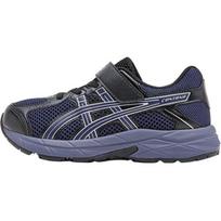 Asics Running Kids Contana PS Comfortable Physical Test Non-Slip Shock Absorption Low-Top Childrens Running Shoes Kids sneaker Blue Black 1014A377-400 27 black