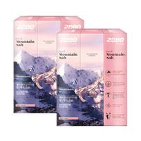 2080 Pure Pink Mild Mint Toothpaste 150g – 6 Packs Gentle Mint Salt Toothpaste for Daily Oral Care gray