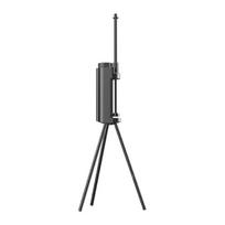 Portable Camping Light Tripod Stand Aluminum Alloys Detachable Lamp Holder Outdoor Light Holder Easy to Install 1 gray