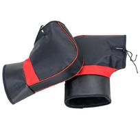 Motociklo Važiavimas Vandeniui Atsparūs Rankenos Pirštinės Rankinės Kailinės Pirštinės Žieminės Šiltos gray