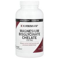 Kirkman Labs, Magnio bisglicinato chelatas, 250 kapsulių