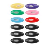12Pcs Plastic Safety Brooch Pins For Women Muslim Hijab Pin Islamic Scarf Enamel Pin  Accessories Headscarf Decoration GYH beige