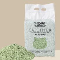 6L Tofu Cat Litter Quickly Clumping Deep Deodorized 2mm Cat Litter With Fresh and Natural Material Cat Clean (as the picture,6L(2KG))