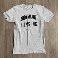 Andy Warhol Films Inc Gray Artist Pop Art Graphic  Men’s Large Unisex T-Shirt XXXXL gray