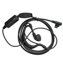 Nationwide Type-C Wired Walkie-Talkie Headset with Lapel Clip Type-C Earphones