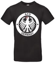 AFD Vokietija Erelis Marškinėliai Patriotiški amp; Politiniai 100% medvilnės unisex marškinėliai su grafiniu paveikslėliu XXL gray