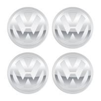 4 vnt. Volkswagen Golf 5 6 Polo Passat Tiguan Bettle Bora Touran 56mm 60mm 65mm 70mm 75mm Automobilio rato centro lipdukas Stebulės lipdukas sbfu30 60mm