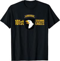101st Airborne Screaming Eagles T-shirt XXL black