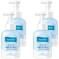 Aekyung Vaseline Moisture Bubble Hand Wash 500ml 4 pcs white
