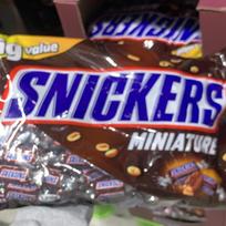 Snickers Miniatiūriniai Šokoladiniai Batonėliai 1,21 kg blue