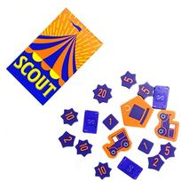 Skautų kortų žaidimas Cirko skautų stalo žaidimas 2-5 žmonėms Pokerio kortų kaladė vakarėliui orange