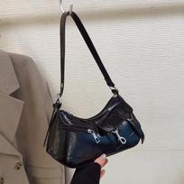 New high-end dumpling bag fashionable versatile shoulder underarm bag popular messenger bag ruda