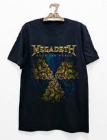 Rare! Megadeth Rust In Peace T-shirt, Unisex Black Cotton T-shirt, Size S-5XL Unisex T-Shirt XL black