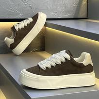 Rudens žemi odiniai patogūs sportiniai batai minkštu padu kvėpuojantys laisvalaikio batai xlz 43 leather shoe size balta
