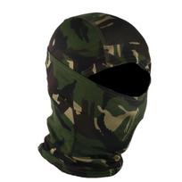 Unisex Camo rašto Lauko dviračių Balaklava Kaklo mova Kepurė Pilno veido apsauga gray