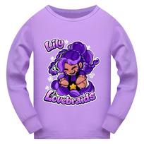 5600 Kids Girls Bobi Lily Lovebraids Long Sleeves T-Shirt 170cm rožinė