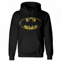 Batman Unisex Suaugusiųjų Logotipo Hoodis L juoda