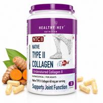 HealthyHey Nutrition NTC II Tipo 2 Kolagenas, Palaiko Kremzles ir Sąnarius, 30 Kapsulių Pakuotė