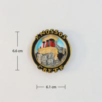 Greece Crete Knossos Palace Fridge Magnets Sticker Tourist Souvenir Refrigerator Stickers Commemorative Home Decoration