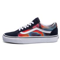 Vans Old Skool 'Dark Aura' (Unisex) Multi-Color / True White Skateboard Shoes VN0A4U3BWN0 41.0 white