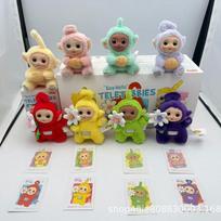Colorful Series Blind Box Plush Figure Collectible Toy Gift Cute Cartoon Doll Ornament for Friends Kids - 1 random item