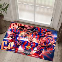 Lamine Yamal Design Crystal Velvet Carpet Cozy Non?Slip Printed Rug For Bedroom Living Room Entrance 80cmx120cm