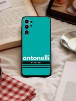 K-Kimi Cool A-Antonelli Phone Case For Samsung S26,S25,S24,S23,S22,S21,S20,S30,Ultra,Plus,Fe,Note,5G Black Cover Samsung S25 black