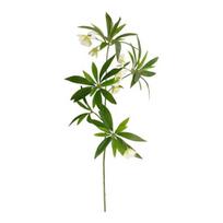Artificial Flowers Fig Tree Branches with Realistic Leaves And Flowers Flexible Bendable Stems for Indoor Outdoor Decor Fake Fig Flower Arrangement žalia