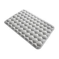 Memory Mat Rug Honeycomb Absorbent Bathroom Foam Bath Quick Drying Anti Slip 50*80cm