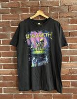 Vintage 1989 Megadeth Contaminated Tour Metal Band xl black Unisex T-Shirt XL black