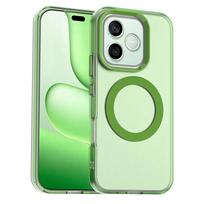 Magnetic Wireless Charging Case For Honor 600 Lite 5G 600e Cover Candy Colors Transparent Shell Fundas Coque Honor 600 Lite balta